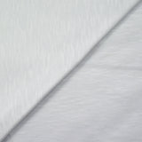 Jersey de coton flammé blanc glacier