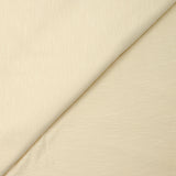 Jersey de coton flammé crème vanillée