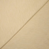 Jersey de coton flammé écru