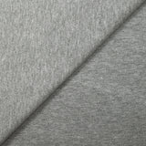 Jersey de coton gris chiné