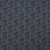 Jersey de coton imprimé Athena fond bleu gris
