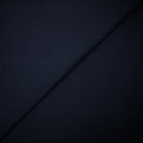 Jersey de coton interlock bleu marine