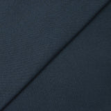 Jersey de coton interlock lourd bleu marine