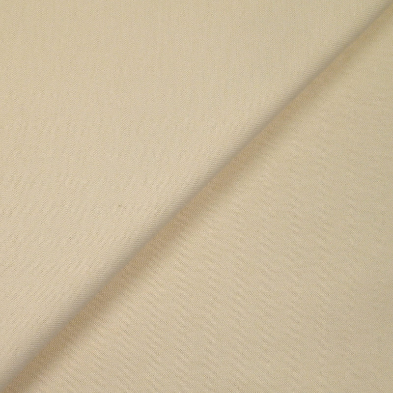 Jersey de coton ivoire