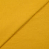 Jersey de coton jaune soleil