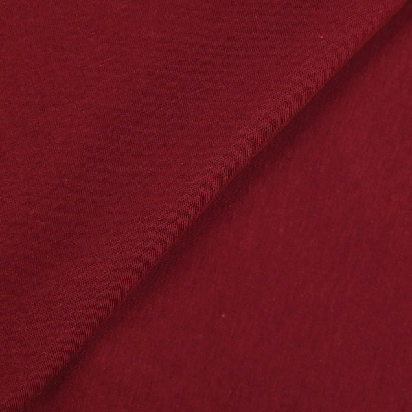 Jersey de coton lie de vin