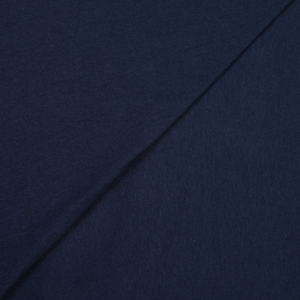 Jersey de coton marine