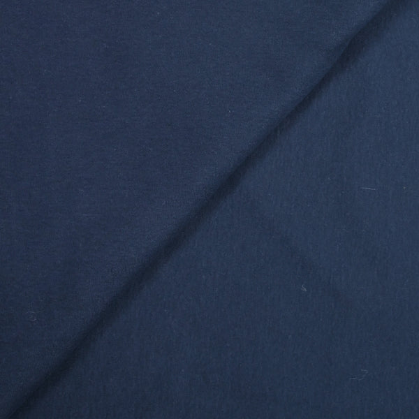 Jersey de coton marine abysse