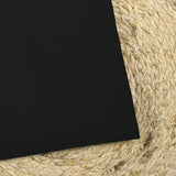 Jersey de coton noir