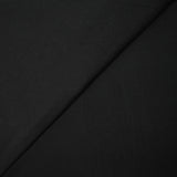 Jersey de coton noir corbeau