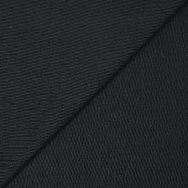 Jersey de coton piqué noir