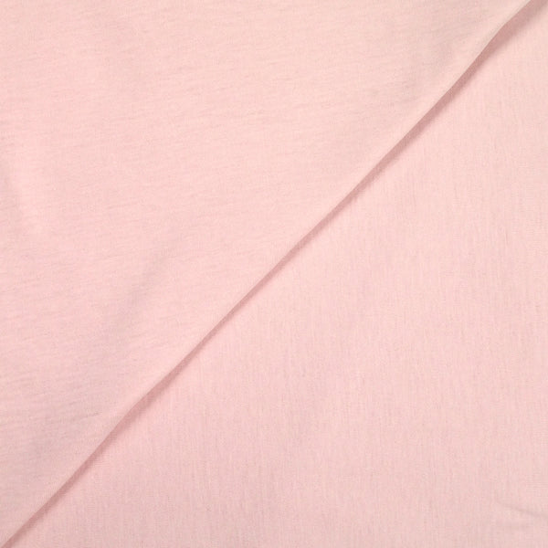 Jersey de coton rose clair