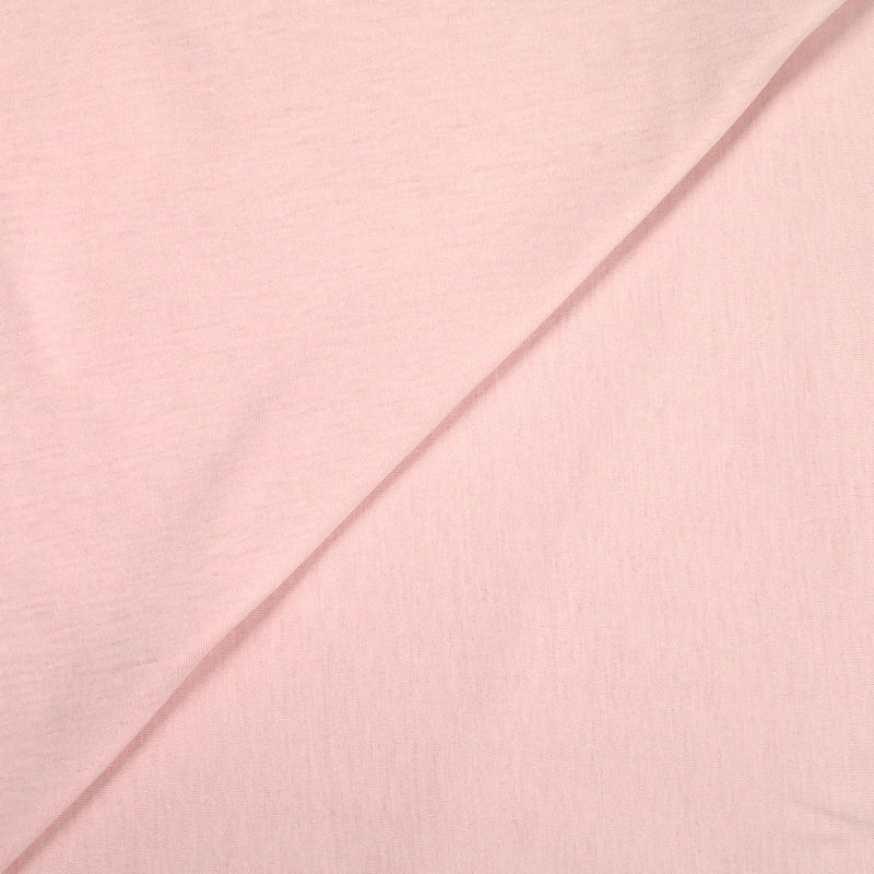 Jersey de coton rose clair