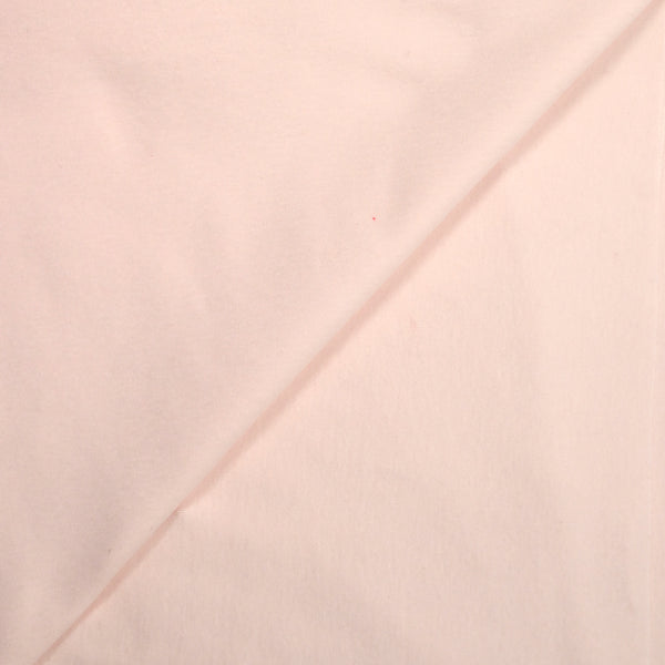 Jersey de coton rose dragée