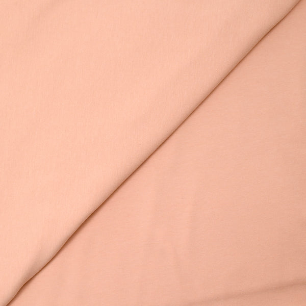 Jersey de coton rose pêche