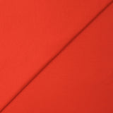 Jersey de coton rouge feu
