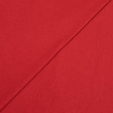 Jersey de coton rouge pivoine