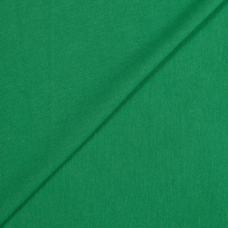 Jersey de coton vert gazon