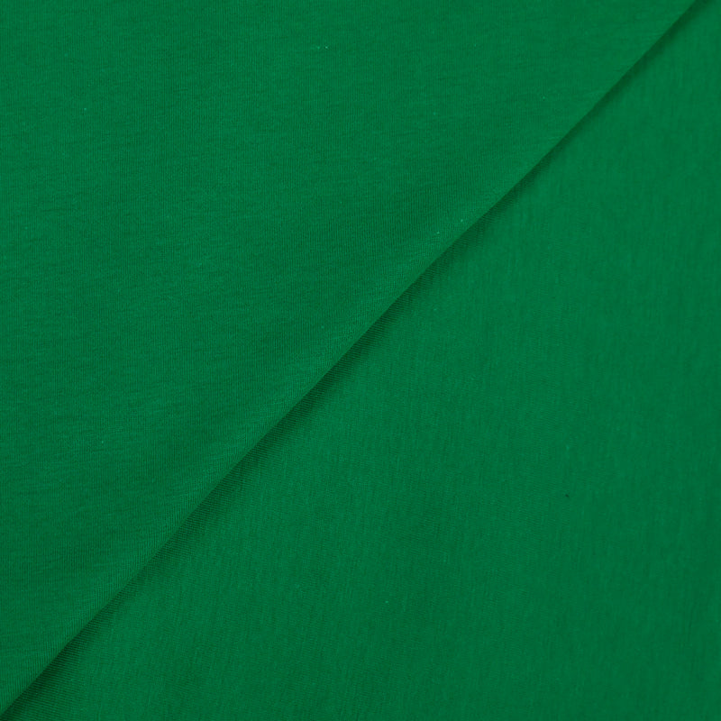 Jersey de coton vert mentholé