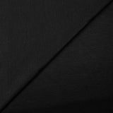 Jersey de laine uni noir