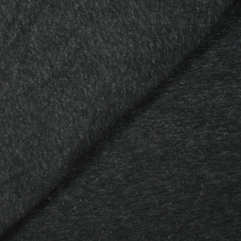 Jersey de lin viscose réglisse