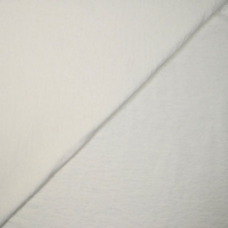 Jersey de polyester dévoré blanc