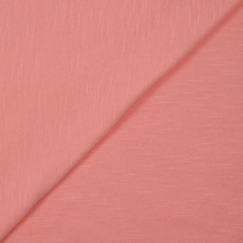 Jersey de polyester flammé rose bubblegum