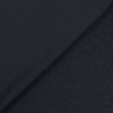 Jersey de polyester french terry bleu marine