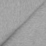 Jersey de polyester gris chiné