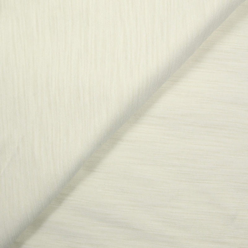 Jersey de polyviscose banc cassé
