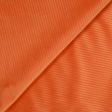 Jersey de velours côtelé mandarine