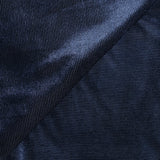 Jersey de velours côtelé marine