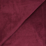 Jersey de velours côtelé tout doux lie de vin