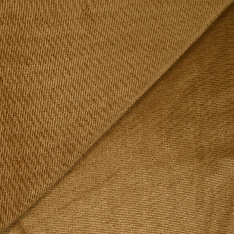 Jersey de velours côtelé tout doux ocre