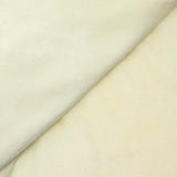 Jersey de velours ras brillant blanc cassé