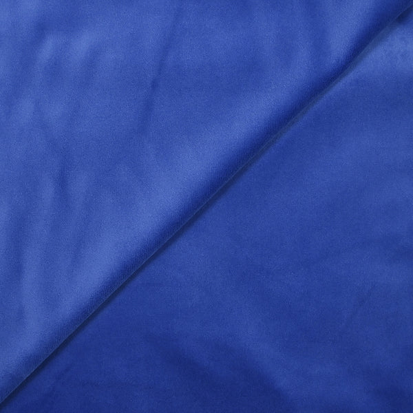 Jersey de velours tout doux bleu roi