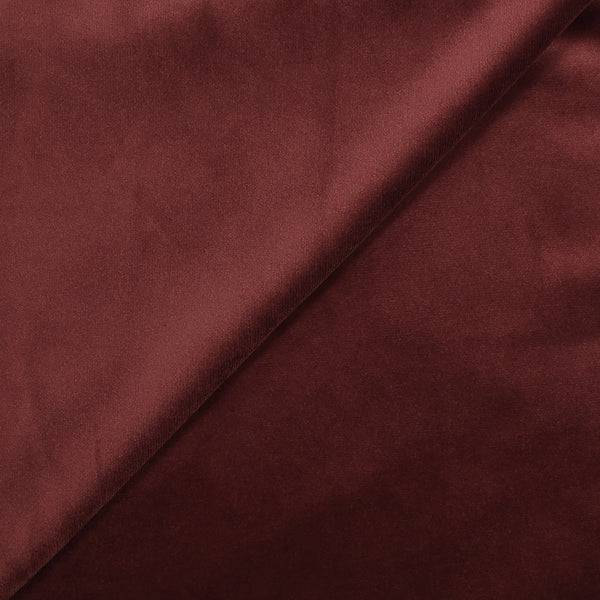 Jersey de velours tout doux lie de vin