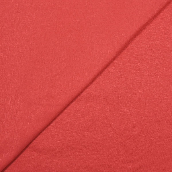 Jersey de viscose corail