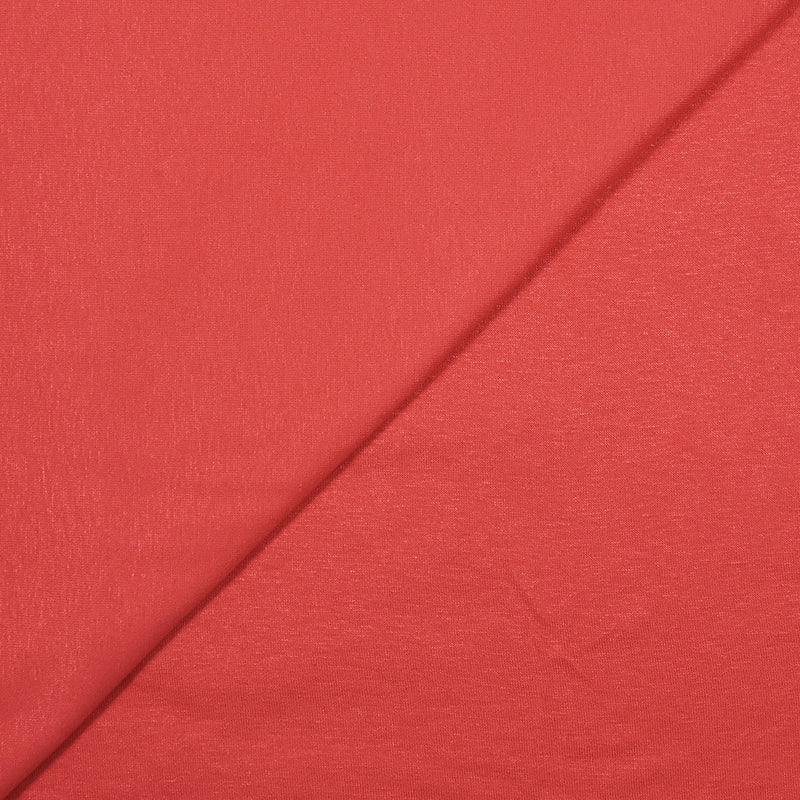 Jersey de viscose corail