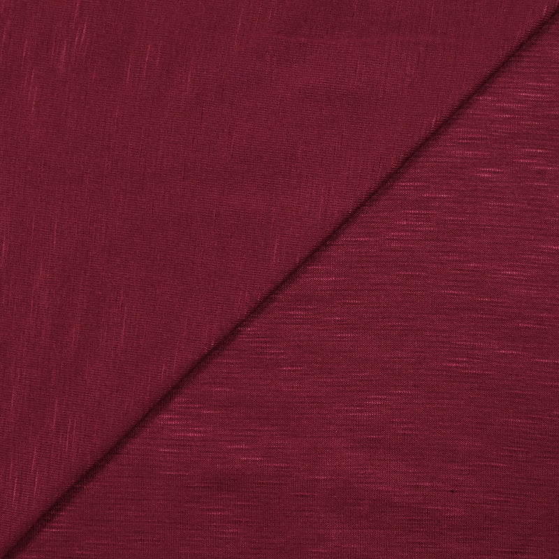 Jersey de viscose flammé cerise