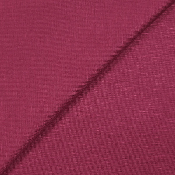 Jersey de viscose flammé magenta