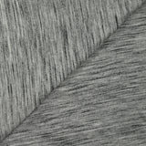 Jersey de viscose flammé noir et gris chiné