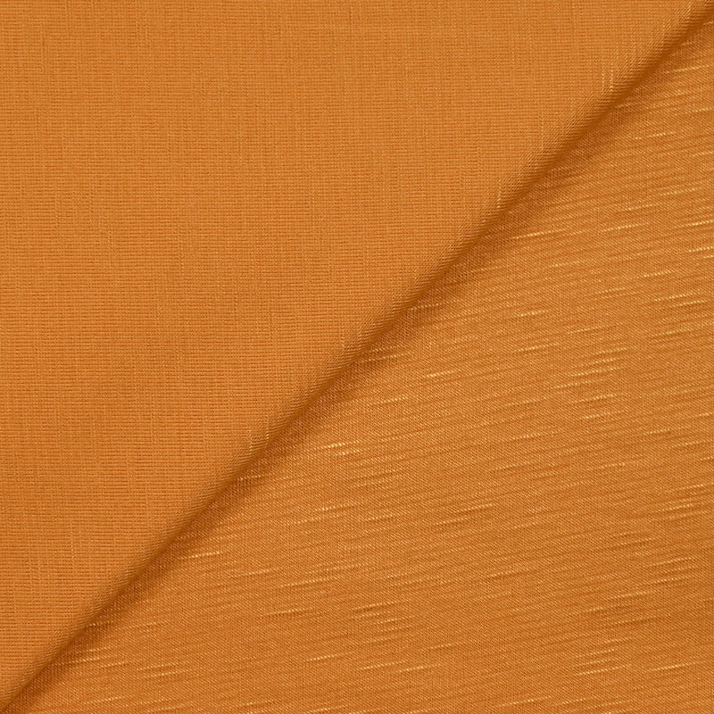 Jersey de viscose flammé pêche