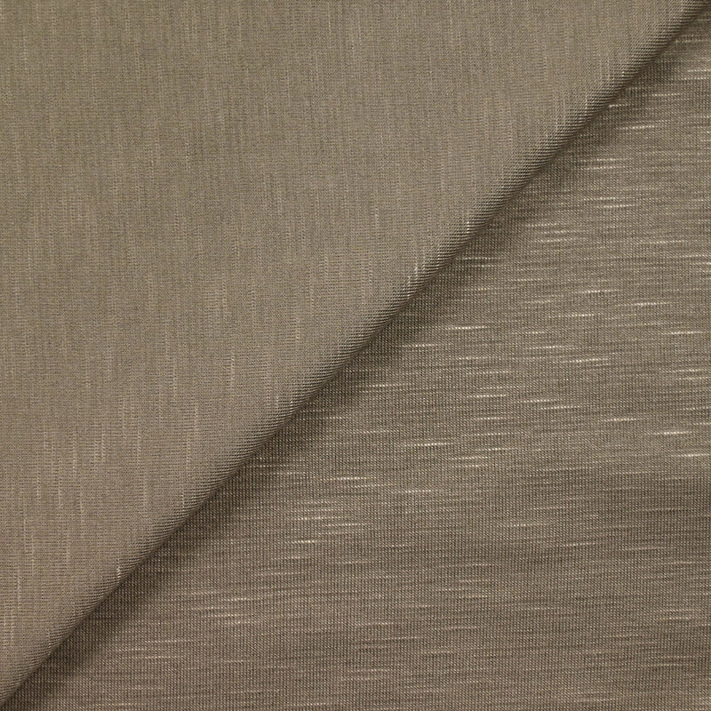 Jersey de viscose flammé taupe
