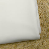 Jersey de viscose moyen blanc cassé