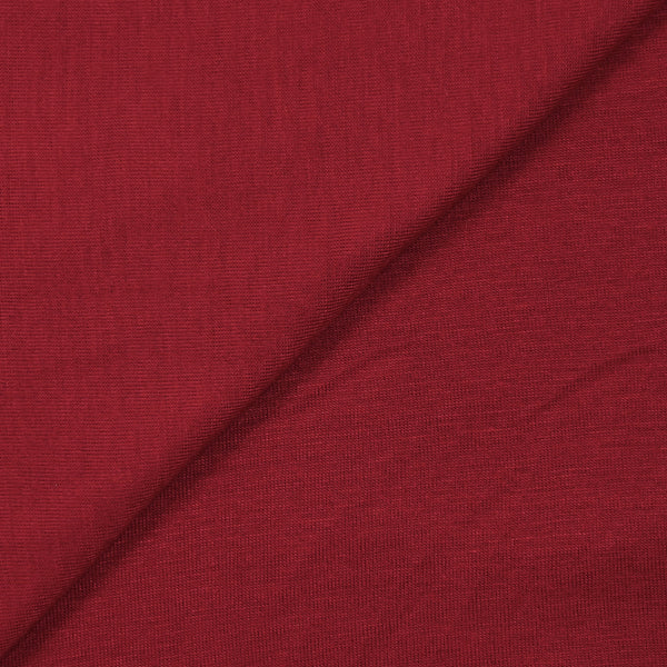 Jersey de viscose rouge bordeaux