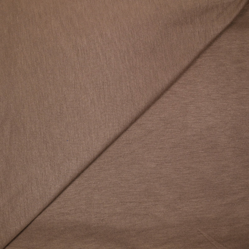 Jersey de viscose taupe