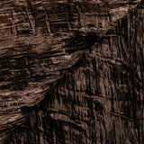 Velours froissé marron