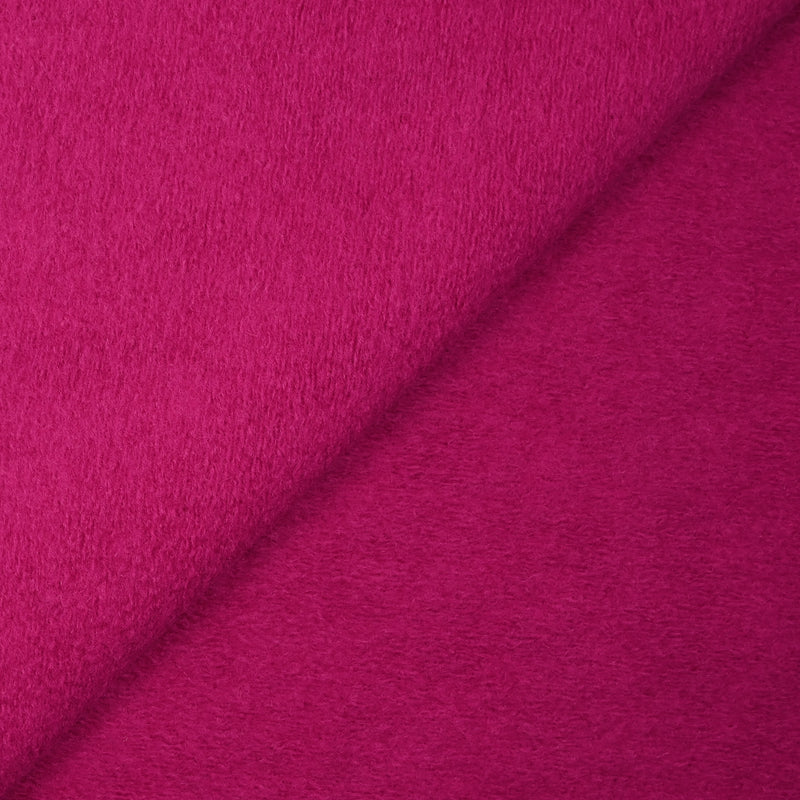 Laine mélangée bouillie magenta