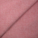 Laine mélangée brossée vieux rose